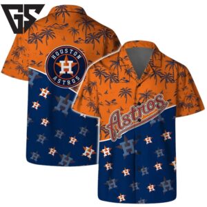 Houston Astros Palm Coast Hawaiian Shirt