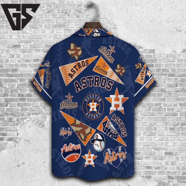Houston Astros Pennant Pride Hawaiian Shirt