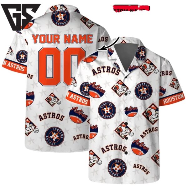 Houston Astros Personalized Fan Hawaiian Shirt