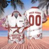 Houston Astros Retro Stripe Custom Hawaiian Shirt