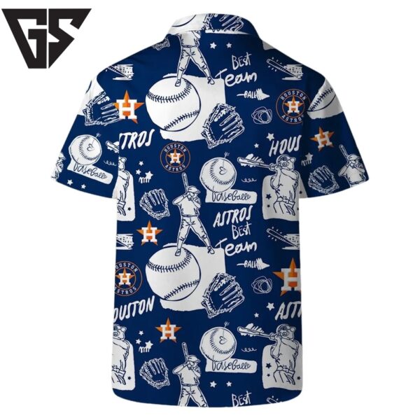 Houston Astros Sketch Play Hawaiian Shirt