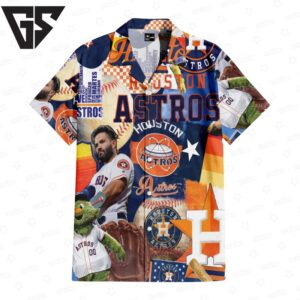 Houston Astros Strong Star Hawaiian Shirt