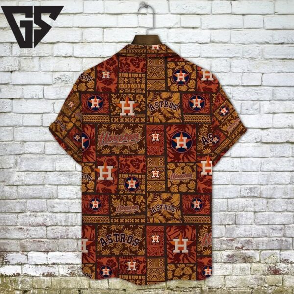 Houston Astros Sunset Jungle Hawaiian Shirt