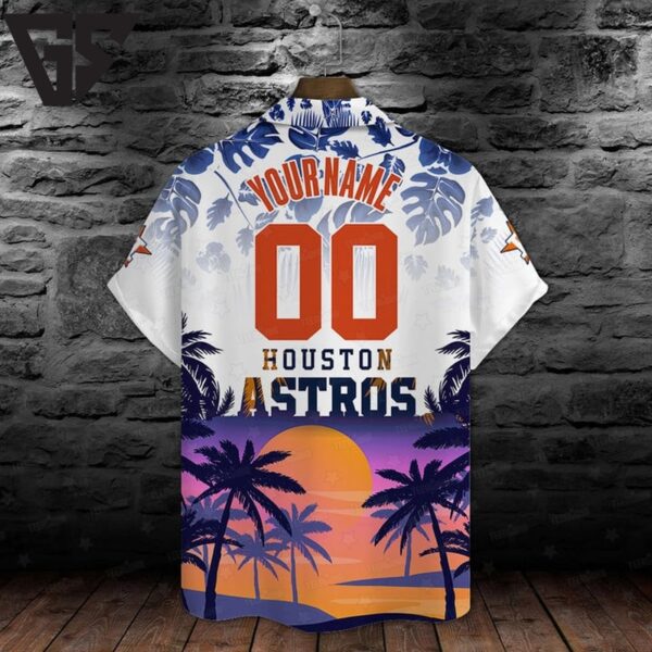 Houston Astros Sunset Paradise Custom Hawaiian Shirt