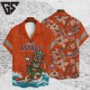 Houston Astros Surfing Tiki Hawaiian Shirt