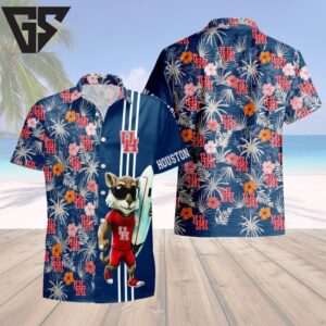 Houston Astros Surfside Cougar Hawaiian Shirt
