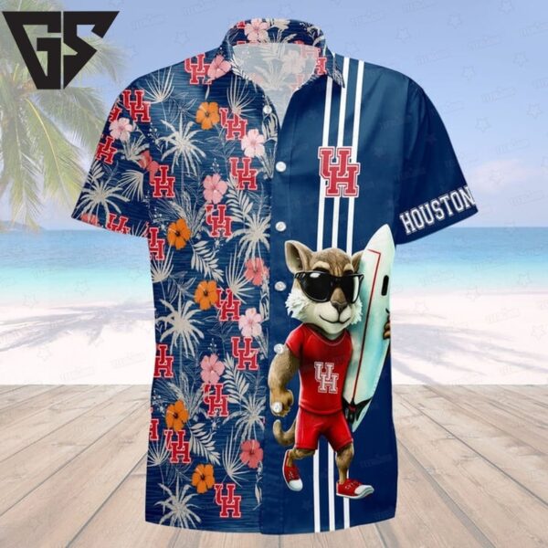 Houston Astros Surfside Cougar Hawaiian Shirt