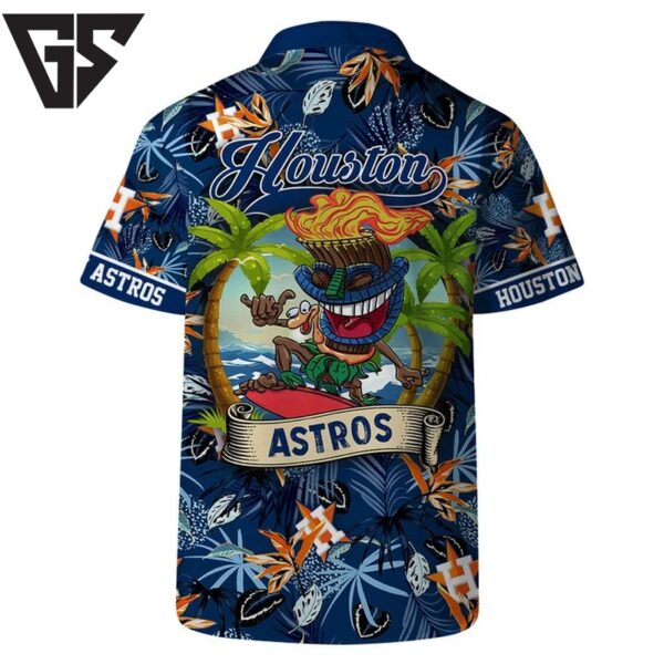 Houston Astros Tiki Surf Hawaiian Shirt
