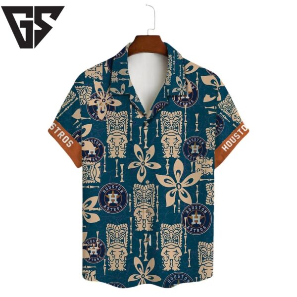 Houston Astros Tiki Totem Hawaiian Shirt