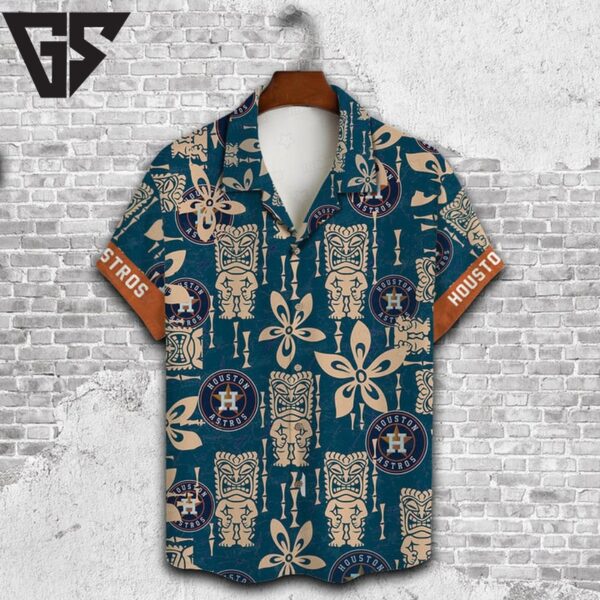 Houston Astros Tiki Vibes Hawaiian Shirt
