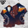 Houston Astros Tribal Blaze Hawaiian Shirt