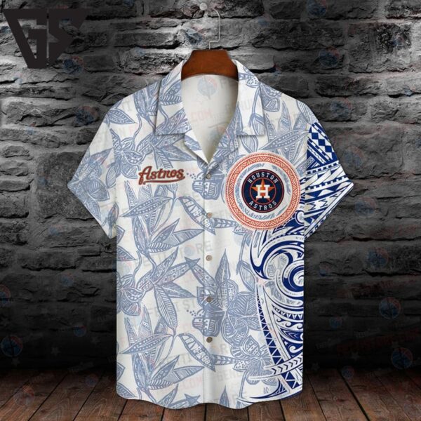 Houston Astros Tribal Custom Hawaiian Shirt