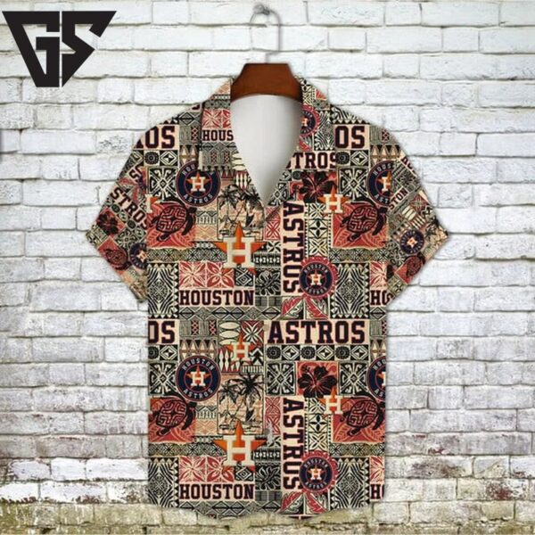 Houston Astros Tribal Heritage Hawaiian Shirt