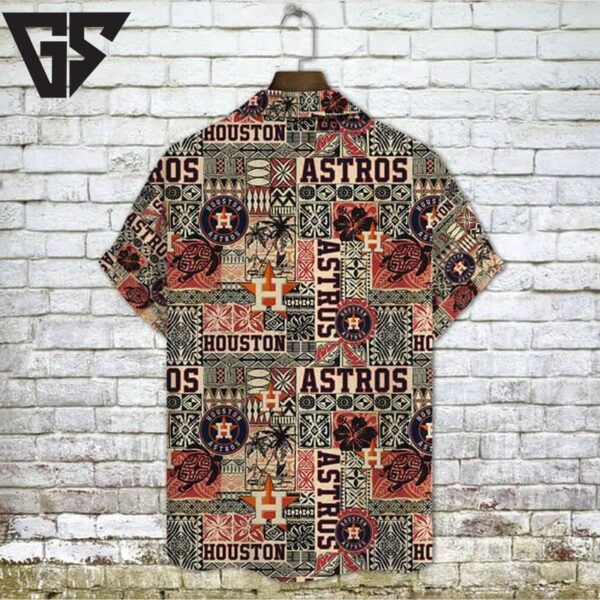 Houston Astros Tribal Heritage Hawaiian Shirt