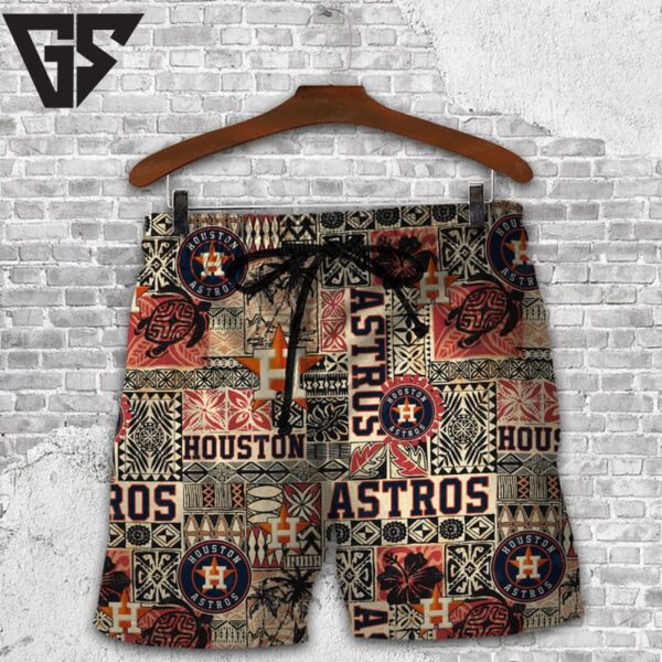 Houston Astros Tribal Heritage Hawaiian Shirt