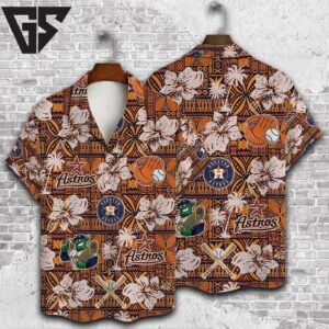 Houston Astros Tribal Play Hawaiian Shirt