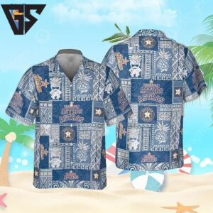 Houston Astros Tribal Vibes Hawaiian Shirt
