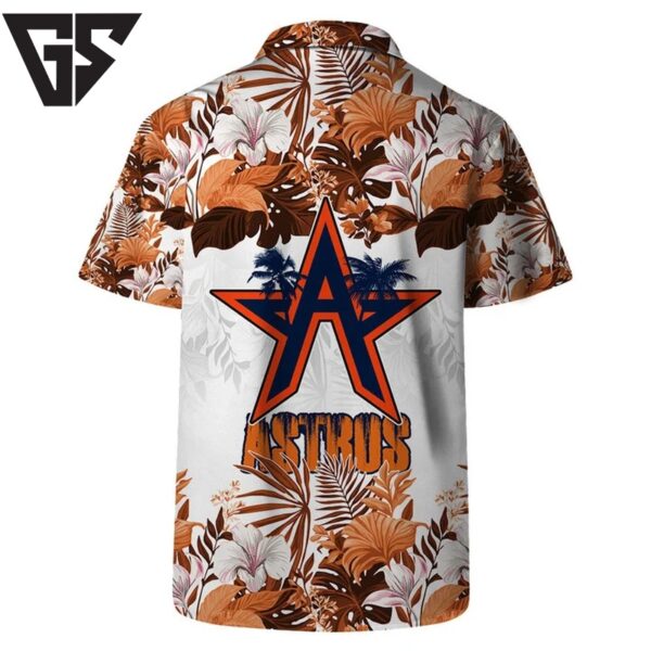 Houston Astros Tribal Wave Hawaiian Shirt
