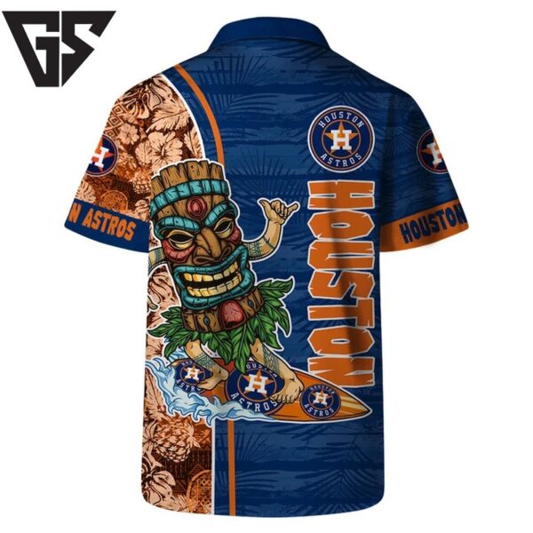 Houston Astros Tropical Flamingo Hawaiian Shirt