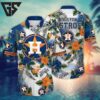 Houston Astros Tropical Floral Burst Hawaiian Shirt