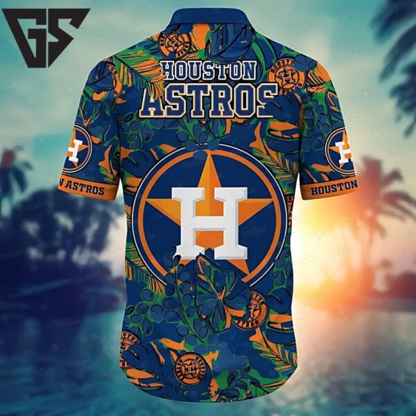 Houston Astros Tropical Jungle Hawaiian Shirt
