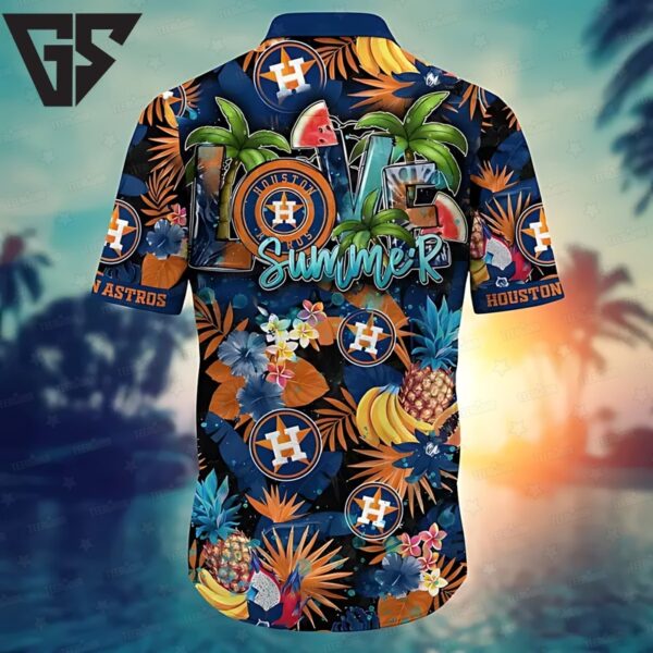 Houston Astros Tropical Paradise Hawaiian Shirt