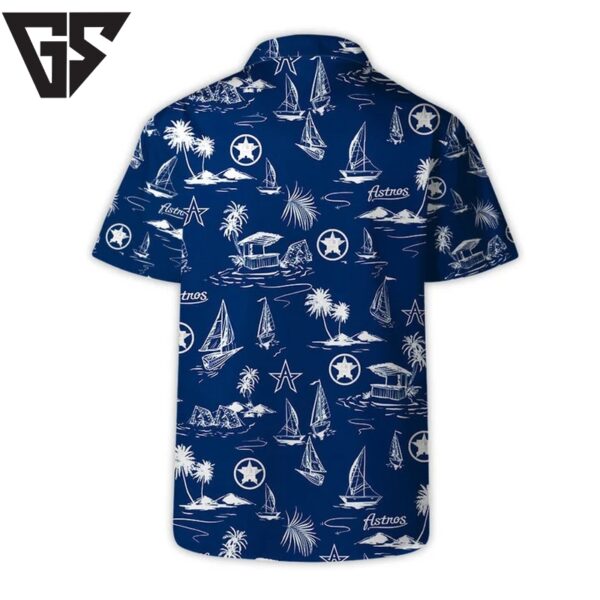 Houston Astros Tropical Sail Away Hawaiian Shirt
