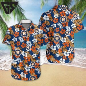 Houston Astros Tropical Vibe Hawaiian Shirt