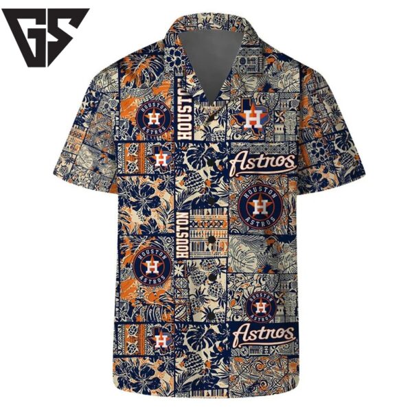 Houston Astros Vintage Tropic Hawaiian Shirt