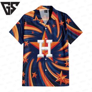 Houston Astros Vortex Starfield Hawaiian Shirt