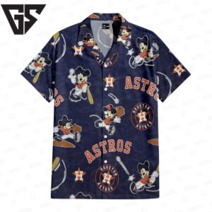 Houston Astros x Mickey Hawaiian Shirt