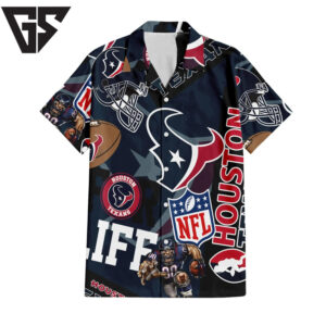 Houston Texans For Life Hawaiian Shirt