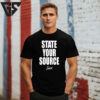 Jaylen Brown State Your Source T-Shirt