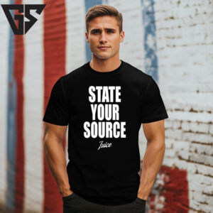 Jaylen Brown State Your Source T-Shirt Jaylen Brown State Your Source T-Shirt
