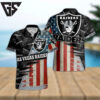 Las Vegas Raiders Patriotic Pride Hawaiian Shirt