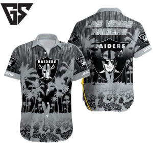 Las Vegas Raiders Tropical Fade Hawaiian Shirt Las Vegas Raiders Tropical Fade Hawaiian Shirt