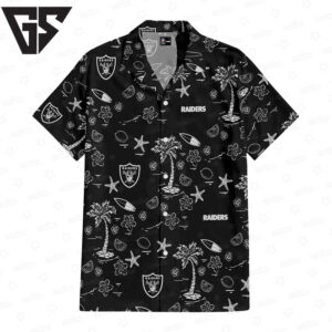 Las Vegas Raiders Tropicana Hawaiian Shirt Las Vegas Raiders Tropicana Hawaiian Shirt