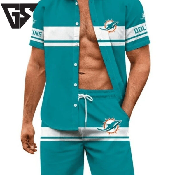 Miami Dolphins Beachfront Vibe Hawaiian Shirt