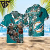 Miami Dolphins Beast Mode Jungle Hawaiian Shirt