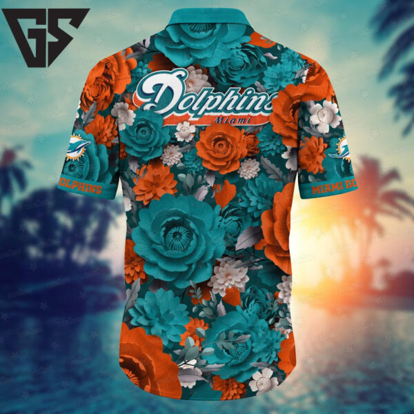 Miami Dolphins Coastal Dream Hawaiian Shirt