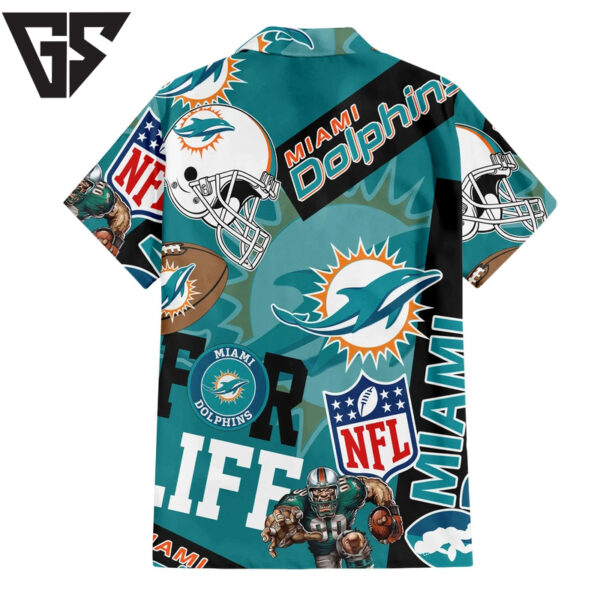 Miami Dolphins For Life Hawaiian Shirt