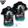Miami Dolphins Halloween Reaper Aloha Shirt