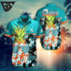 Miami Dolphins Pineapple Breeze Hawaiian Shirt