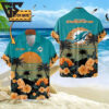 Miami Dolphins Sunset Paradise Hawaiian Shirt