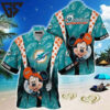 Miami Dolphins Sunset Stadium Hawaiian Shirt