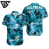 Miami Dolphins Sunset Wave Hawaiian Shirt