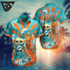 Miami Dolphins Tiki Spirit Hawaiian Shirt