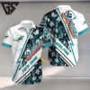 Miami Dolphins Tropical Bolt Hawaiian Shirt