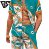 Miami Dolphins Tropical Breeze Hawaiian Shirt