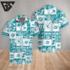 Miami Dolphins Tropical Surf Hawaiian Shirt
